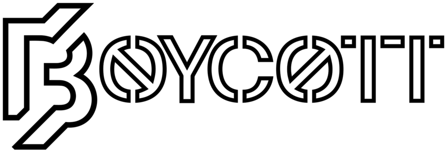 BOYCOTT STICKER PACK